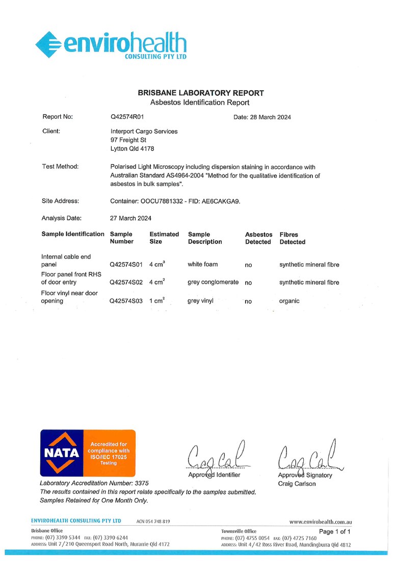 NATA Report